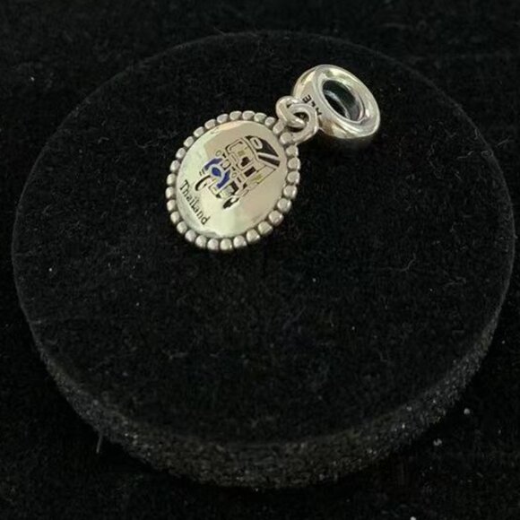 Pandora India Flag Exclusive Charm Pendant - Picture 6 of 6